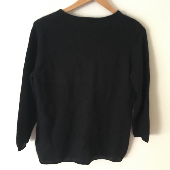 H&M Angora Wool Sweater in color Black - Picture 2 of 7